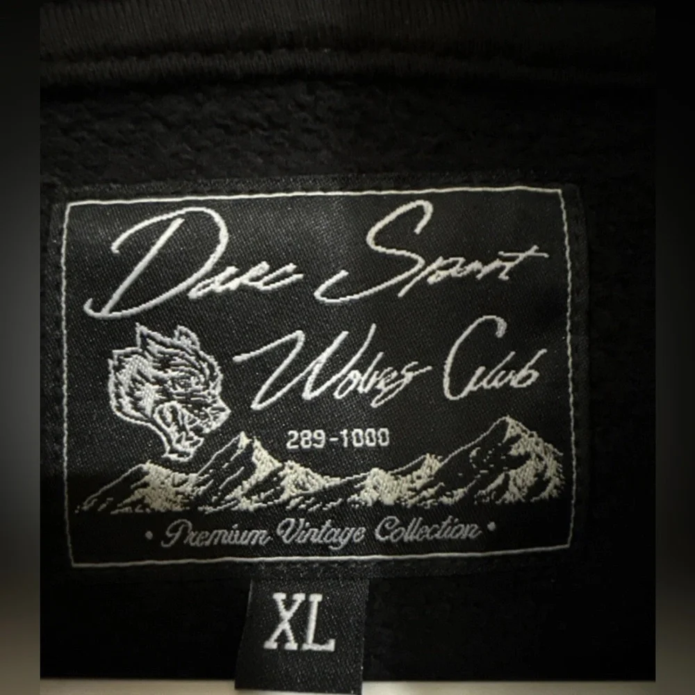 Darc Sport Wolves Club 2023 Ohana Tour 289/1000 Men's XL Hoodie Black EUC - Picture 3 of 9